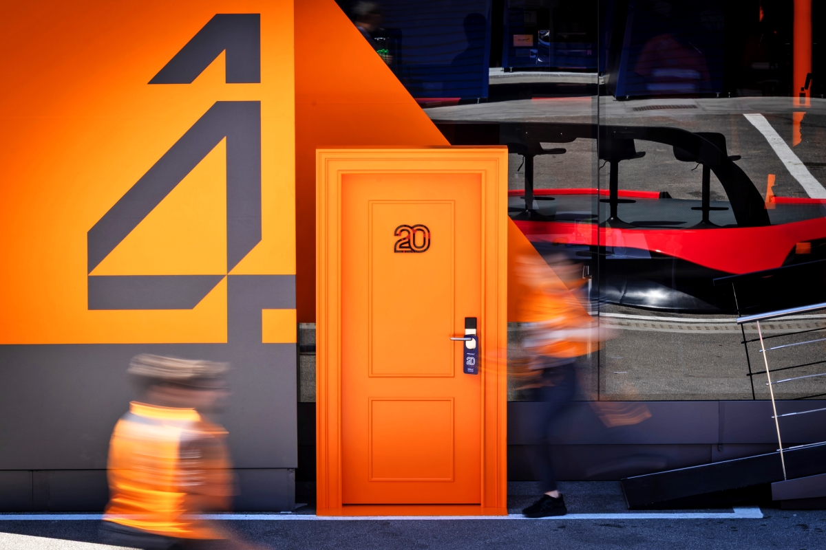 “Stay Like McLaren Racing” suite at The Trafalgar St. James London, Curio Collection by Hilton
