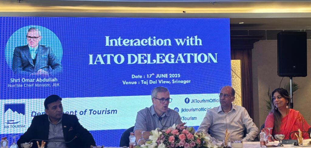 J&K CM and IATO Join Forces to Revive Tourism