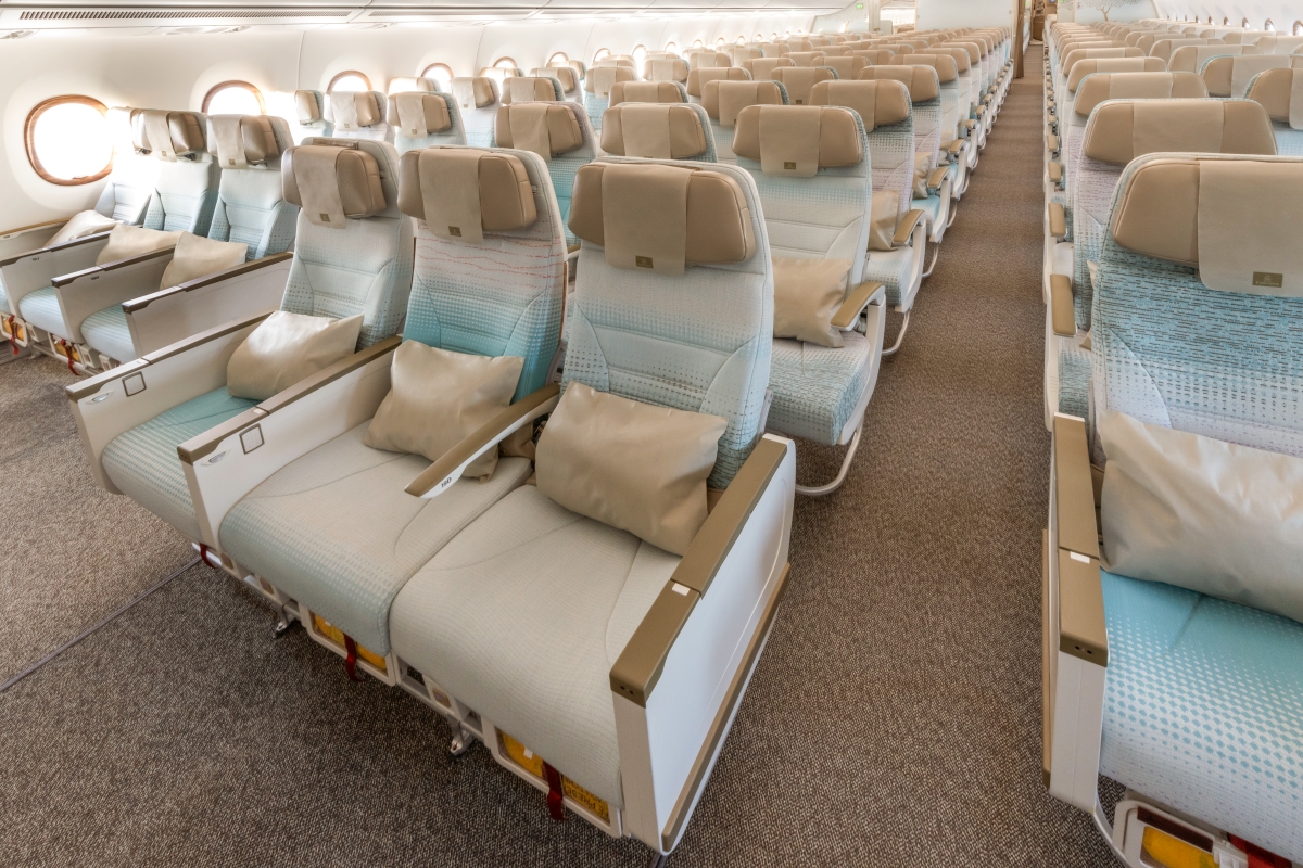 Emirates Reveals A350 at Paris Event