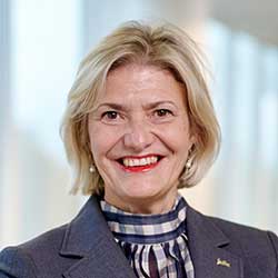 Inge Huijbrechts, Chief Sustainability and Security Officer, at Radisson Hotel Group