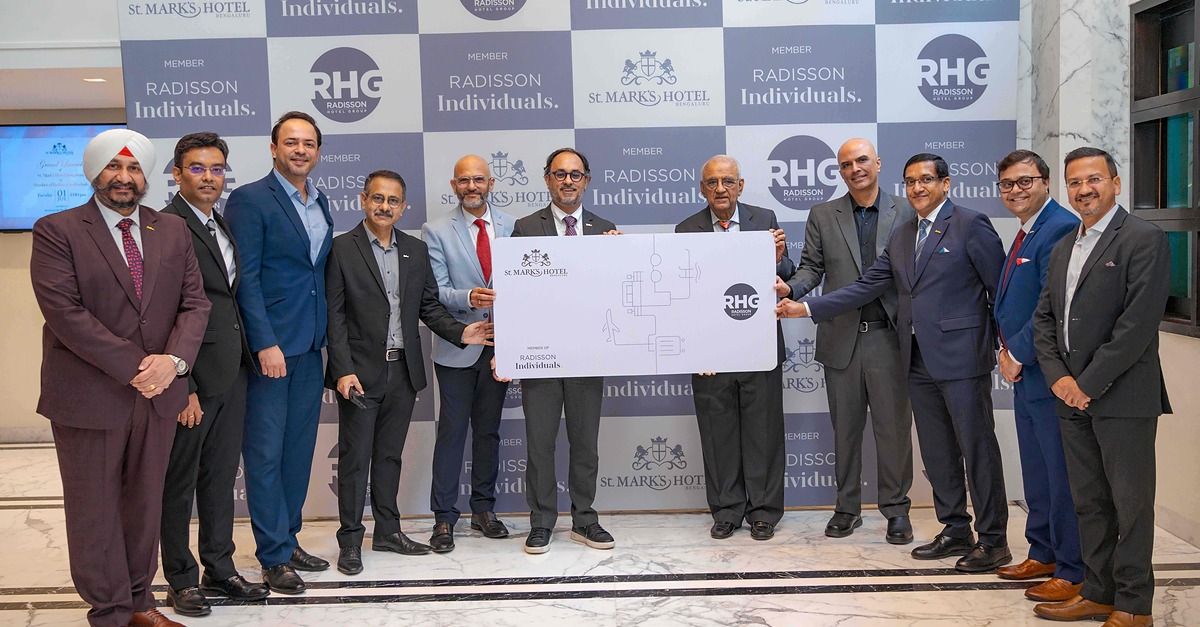 Radisson Hotel Group announces the opening of St. Mark’s Hotel Bengaluru