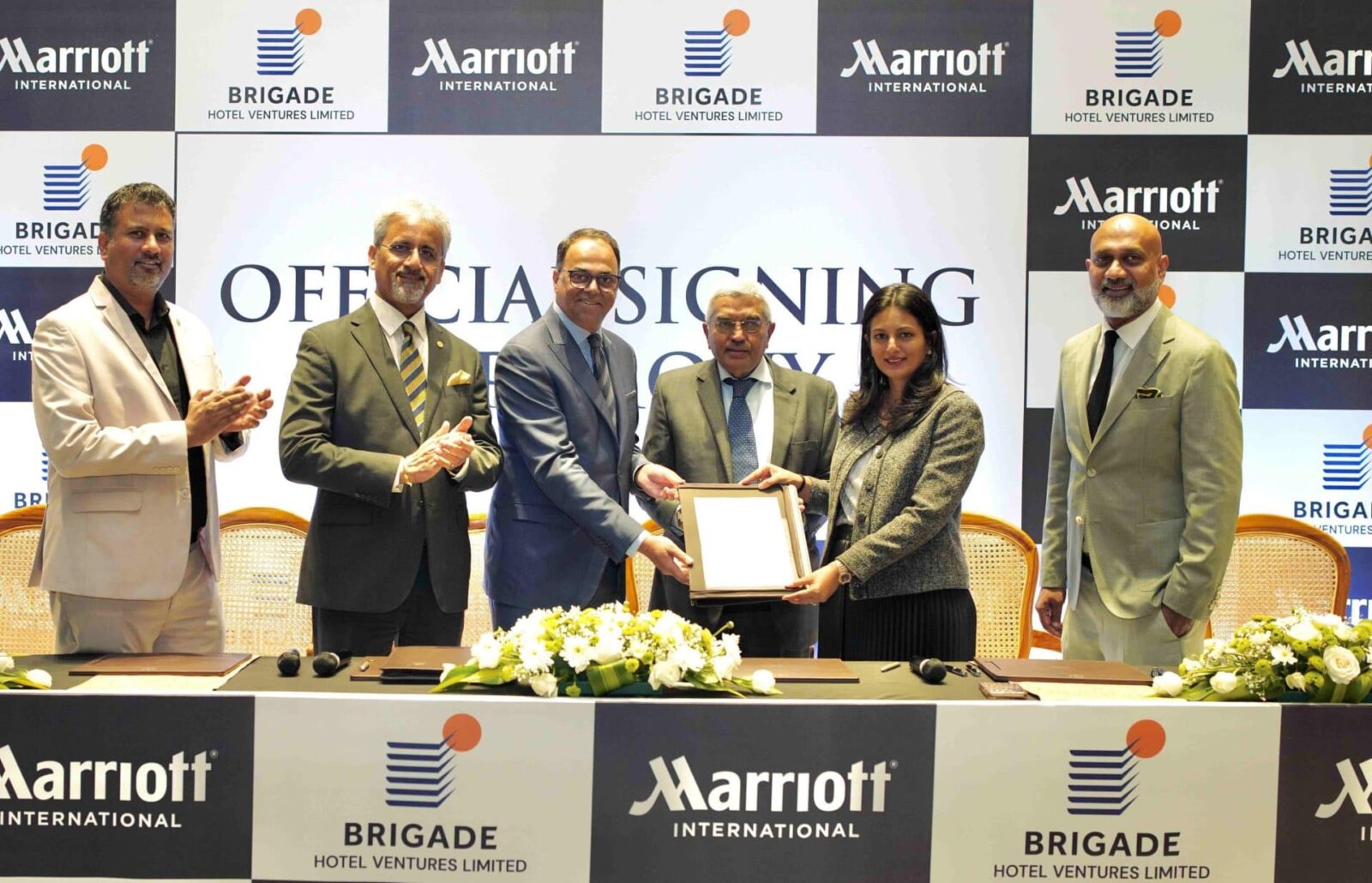 Brigade Hotel Ventures and Marriott International Forge Strategic Deal to Develop Six Hotels in Southern India