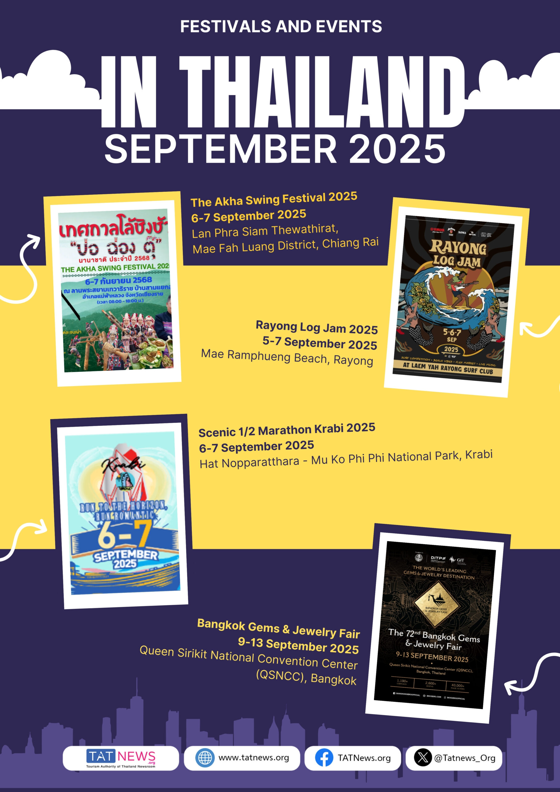 Thailand Festivals & Events – September 2025