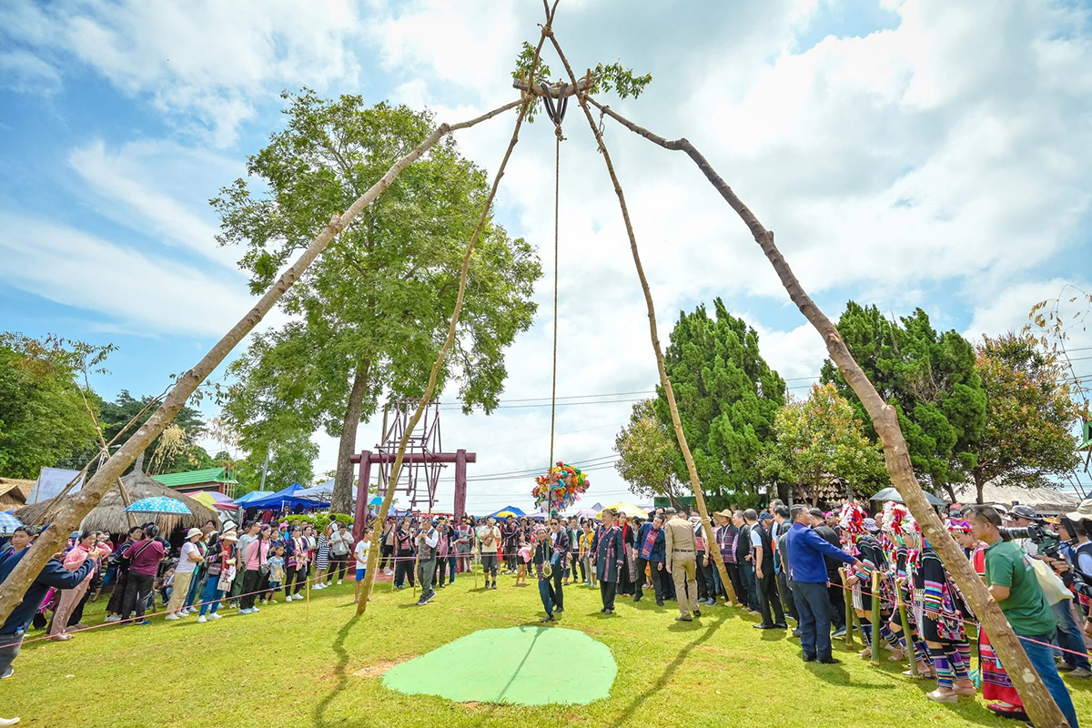 Akha Swing Festival 2025 Returns to Chiang Rai