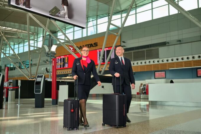 Qantas & July Unveil Smart Luggage: New Trackable Designs Launched