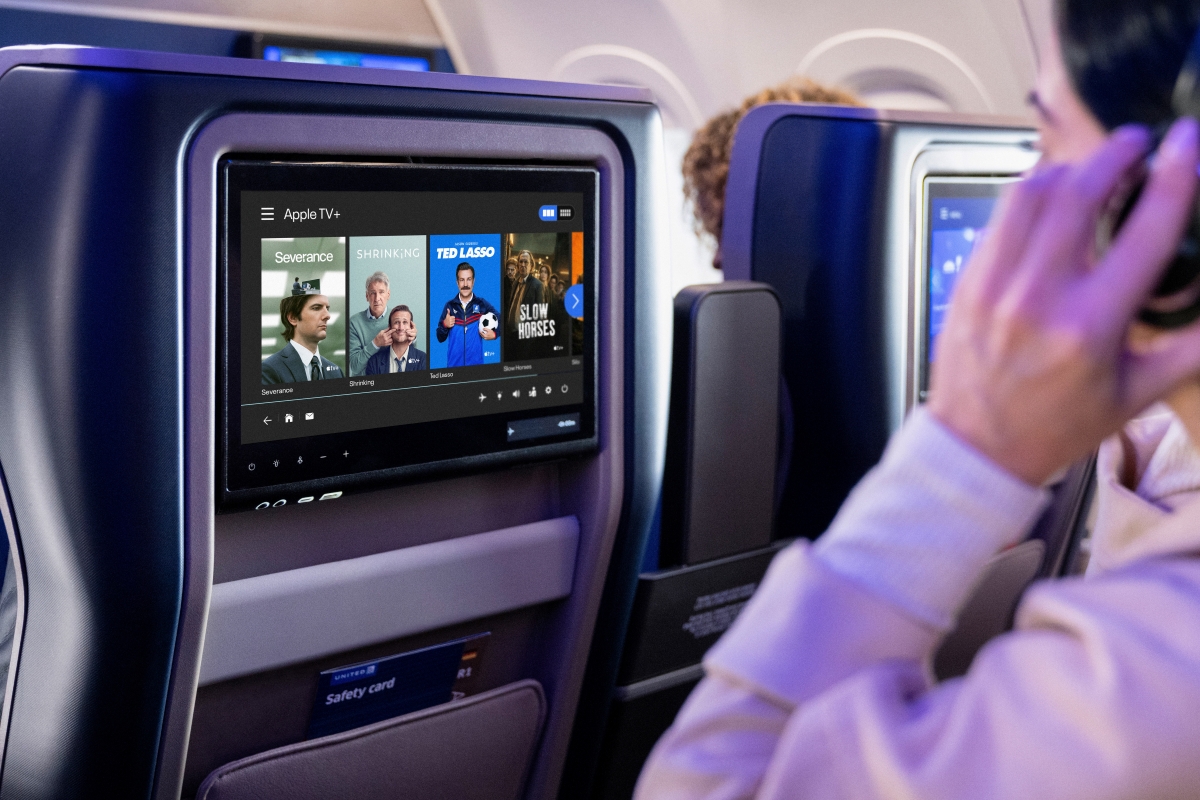 Severance at 30,000 Feet: Apple Originals Now Playing on United