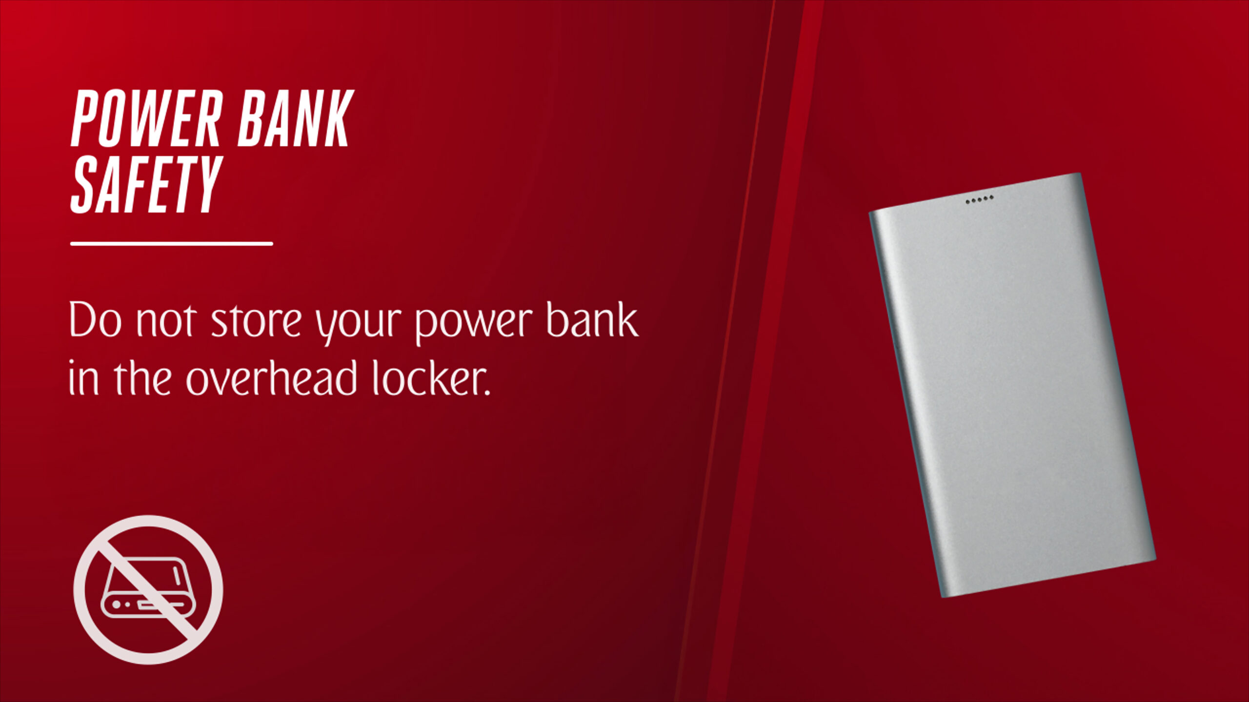 Emirates Updates Onboard Safety Rules for Power Bank Use from 1 October 2025Effective 1 October 2025, Emirates will prohibit the use of any type of power bank during flights. While customers may still carry one power bank onboard, specific conditions will apply. Power banks may not be used to charge devices in the cabin, nor charged using the aircraft’s power supply.Key Points of the New Rules:Only one power bank per passenger, with a capacity of under 100 Watt Hours.Power banks cannot be used to charge personal devices during the flight.Charging a power bank using the aircraft’s power supply is not allowed.All accepted power banks must display capacity rating information.Power banks must be stored in the seat pocket or a bag under the seat, not in overhead bins.Power banks remain prohibited in checked luggage.Reason for the Change
Following a safety review, Emirates has introduced these measures to reduce risks linked to lithium battery-powered devices. Increased use of power banks worldwide has coincided with a rise in lithium battery incidents in aviation. Lithium-ion and lithium-polymer batteries can pose a hazard if damaged or overcharged, potentially leading to ‘thermal runaway,’ which can cause overheating, fire, or release of harmful gases.By prohibiting in-flight use and requiring accessible storage, Emirates aims to ensure that in the event of a malfunction, cabin crew can respond promptly.