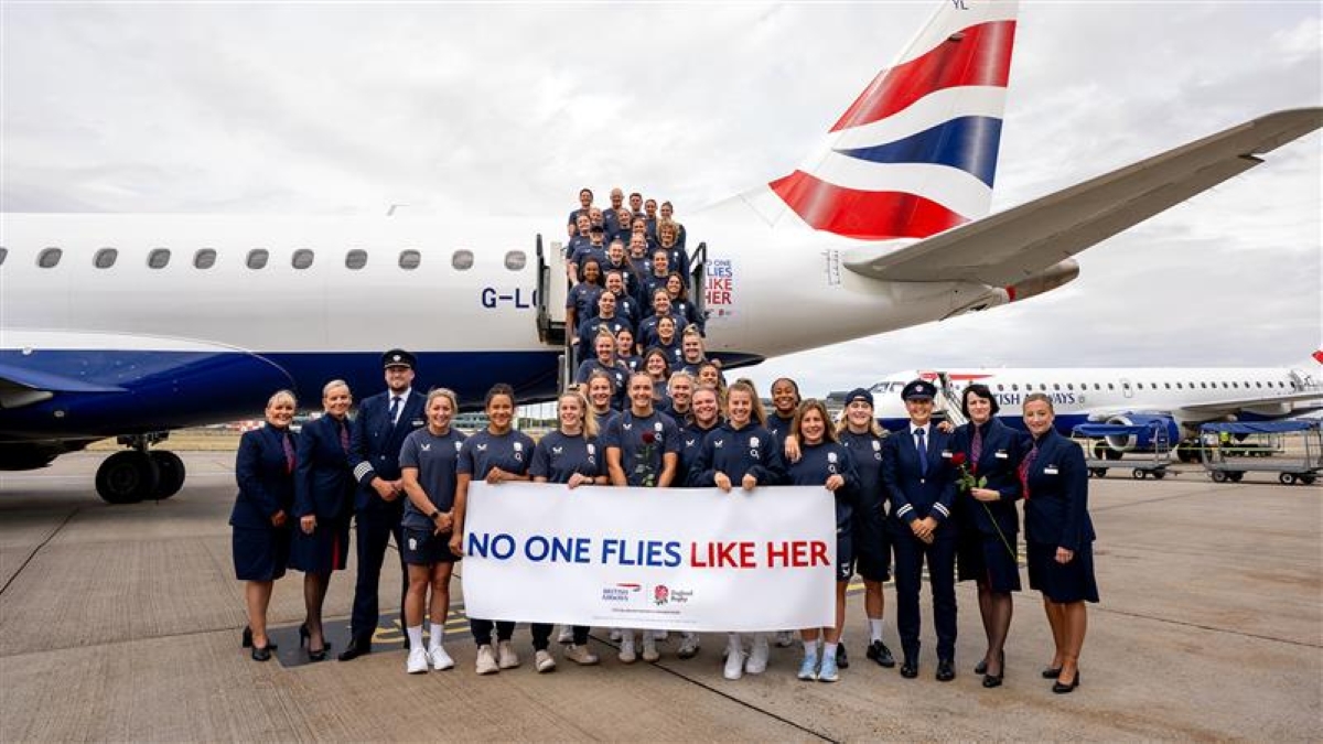 British Airways Powers Support for Red Roses Ahead of Key Tournament