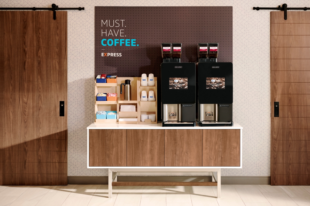 Holiday Inn Express Scores Big: Free Coffee for College Football Season