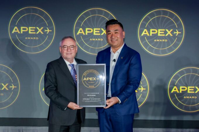 Emirates Wins Two Global Awards at APEX 2026