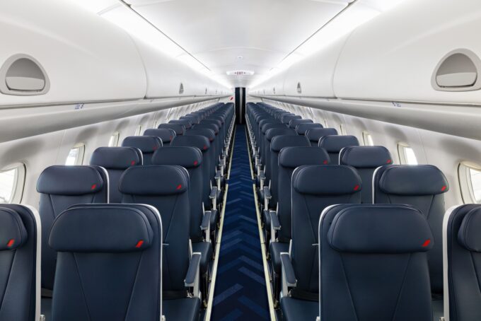 Air France Unveils New Embraer 190 Cabin