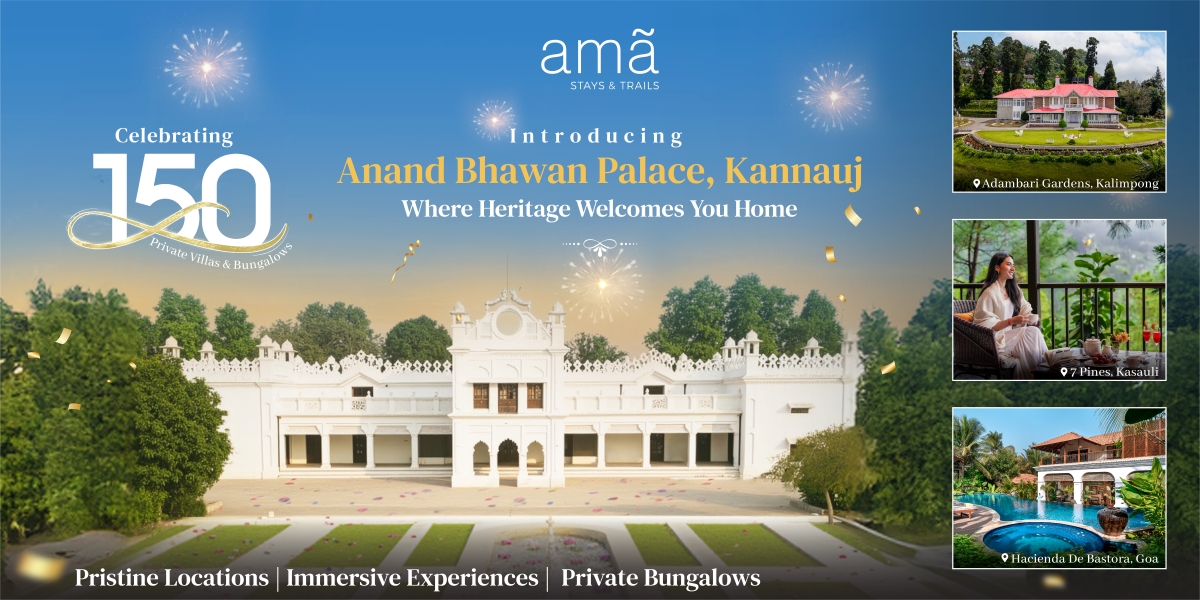 Ama Stays & Trails Opens 150th Bungalow – Anand Bhawan Palace in Kannauj