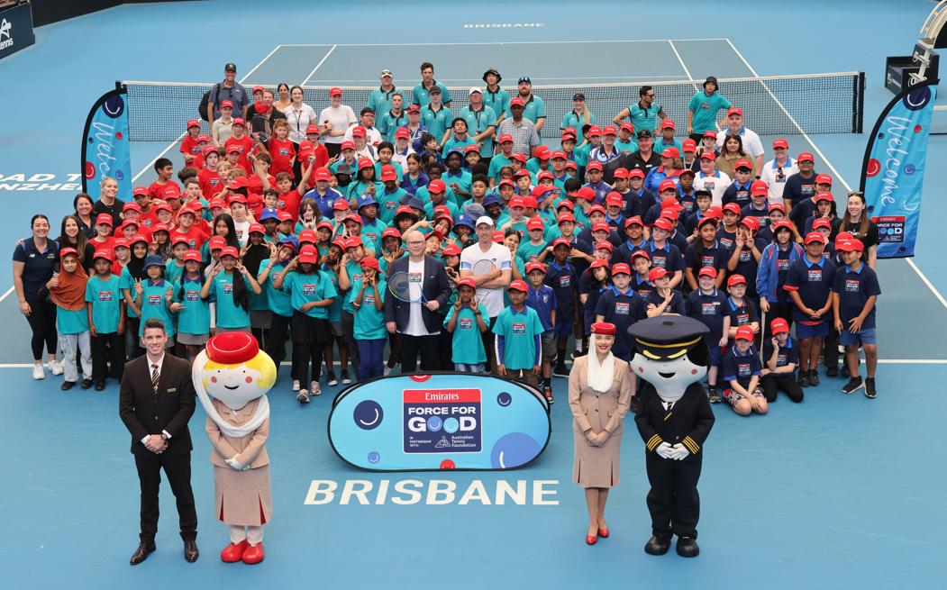 Emirates Launches ‘Force for Good’ Tennis Program in Australia