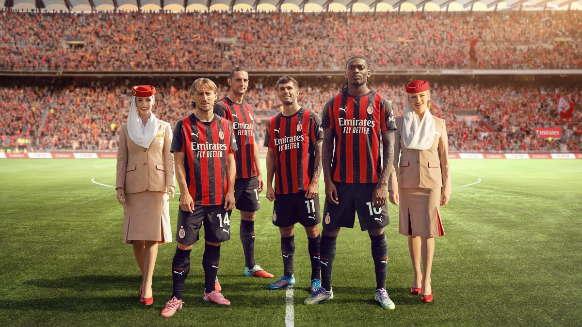 Emirates Renews Partnership with AC Milan