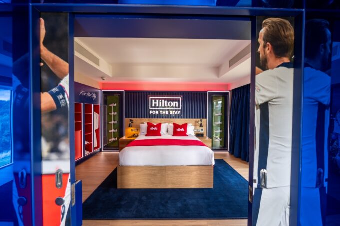 England Football Teams Inspire New Football-Themed Hotel Suite