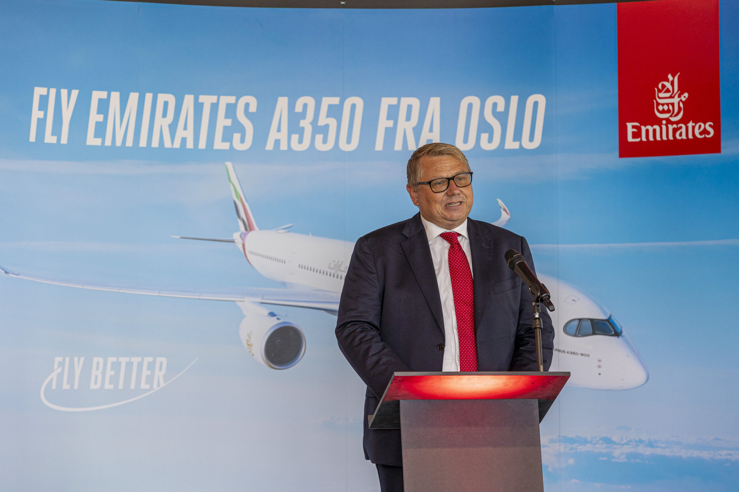 Terje Grue, Country Manager Norway at Emirates
