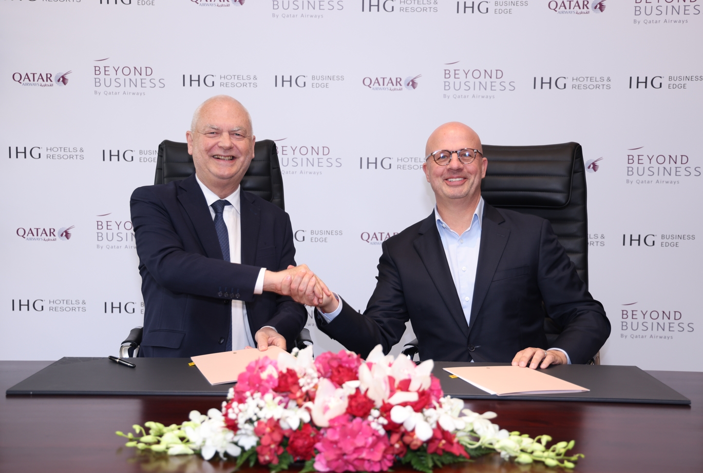Qatar Airways, IHG Join Forces on Corporate Travel Rewards