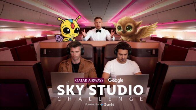 Qatar Airways & Google Launch In-Flight “Sky Studio Challenge” Powered by Starlink