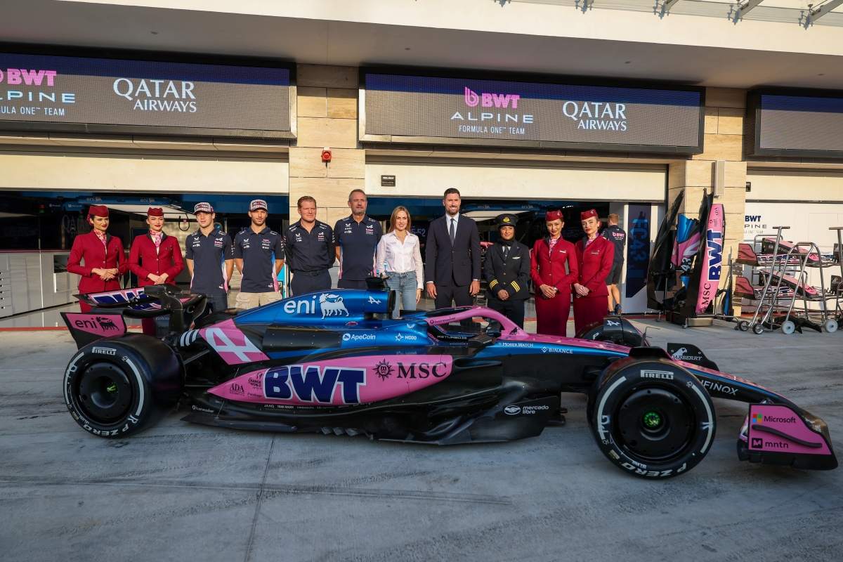 Qatar Airways and BWT Alpine F1 Team Partner with Carmen Jorda to Support Women in Motorsport and Aviation