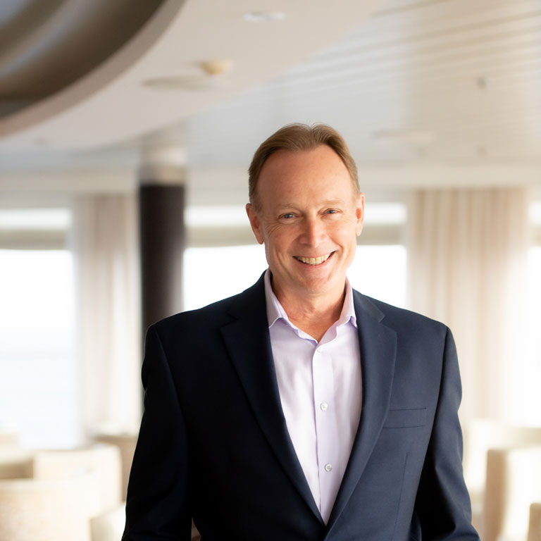 Shawn Tubman, Senior Vice President, Sales and Trade Marketing for Regent Seven Seas Cruises