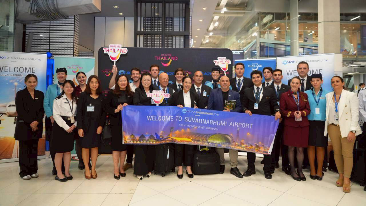 TAT Welcomes First Arkia Israeli Airlines Flight from Tel Aviv to Bangkok