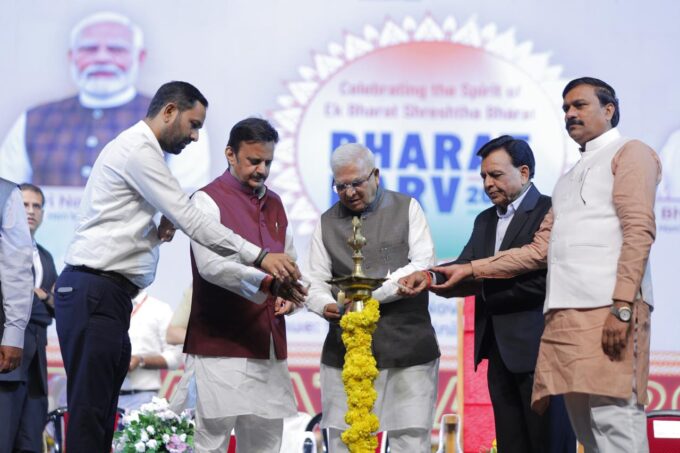 Madhya Pradesh Day Celebrated at Statue of Unity during Bharat Parv 2025