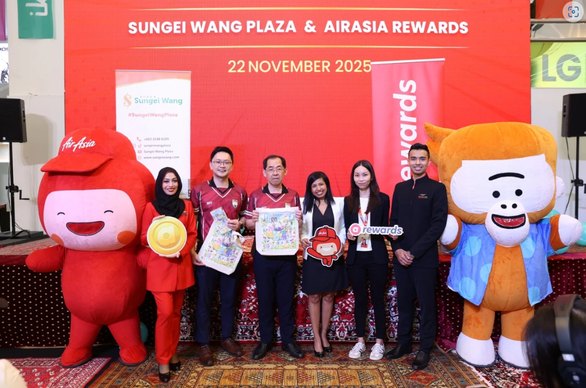 AirAsia Rewards Members Can Earn Points at Sungei Wang Plaza