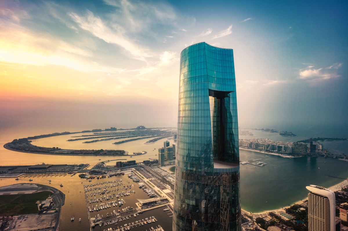 Ciel Dubai Marina, Vignette Collection Opens as the World’s Tallest Hotel