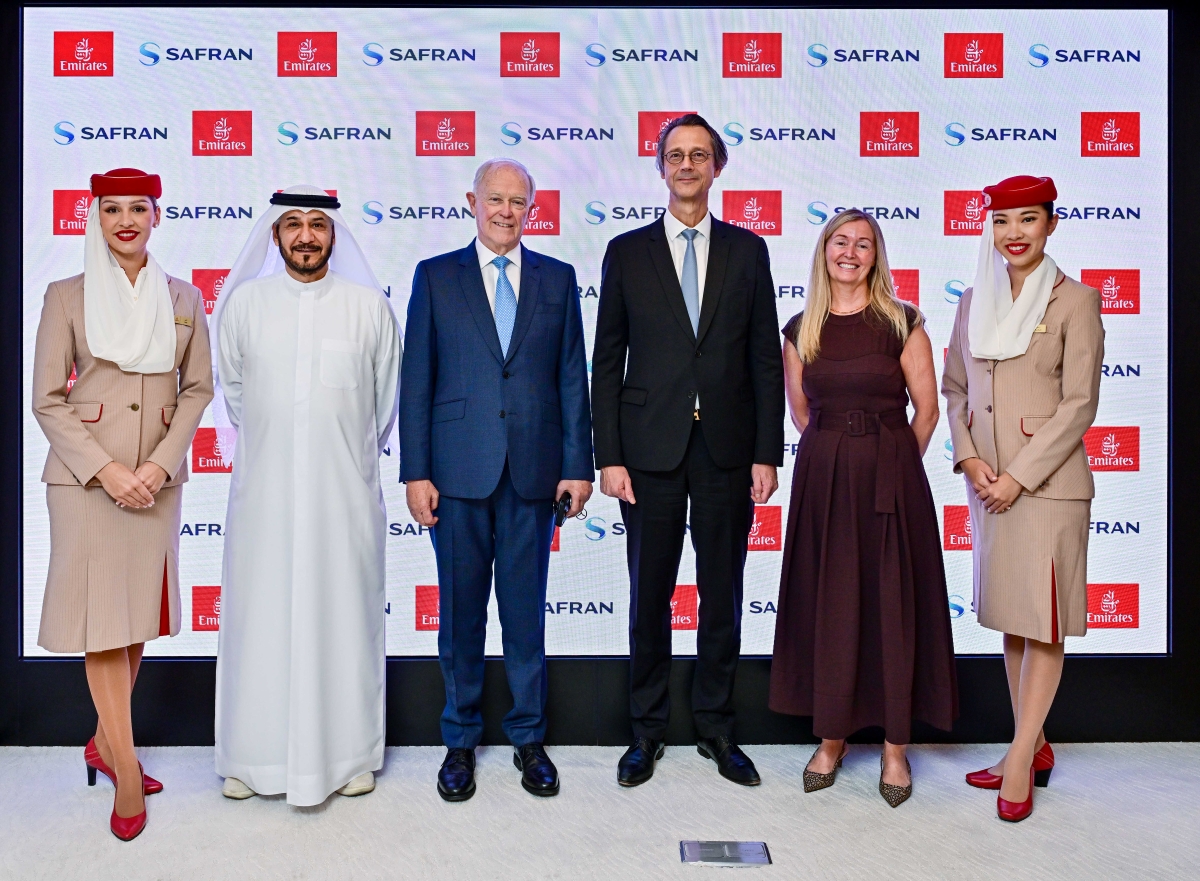Emirates and Safran Sign MoU for Seat Manufacturing Unit in Dubai