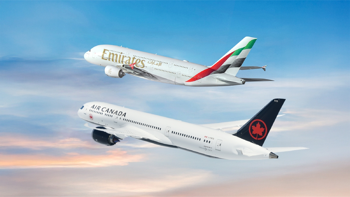 Emirates and Air Canada Extend Strategic Partnership with Multi-Year Agreement