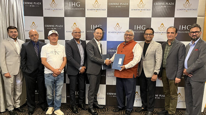 IHG Signs Crowne Plaza Lumbini in Nepal