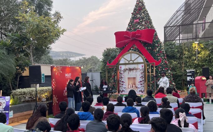 HQ27 Hosts First Christmas Tree Lighting with Sarva Sewa Trust