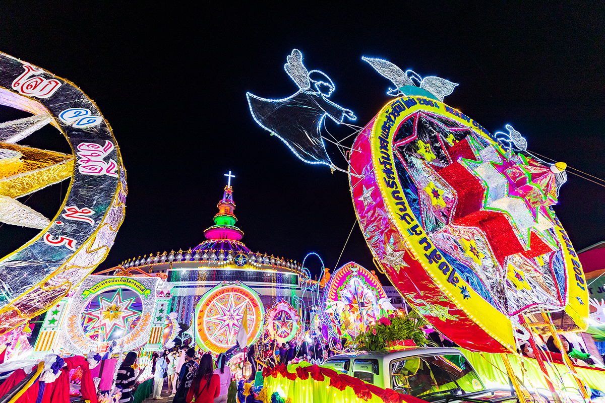 Sakon Nakhon Christmas Star Parade Reaches Global Stage