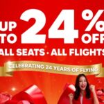 AirAsia Announces 24% Off for Its 24th Anniversary Sale