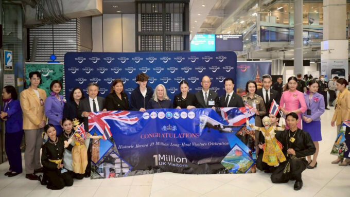 Thailand Welcomes One Million UK Visitors as Long-Haul Arrivals Rise