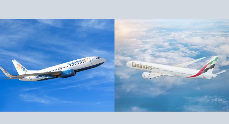 Emirates Launches Interline Partnership with Bahamasair for Bahamas Travel