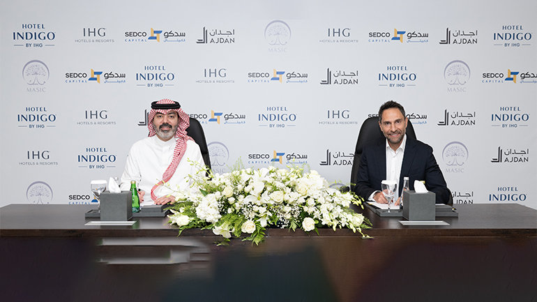 IHG and SEDCO Capital Sign Hotel Indigo Grand Square Jeddah