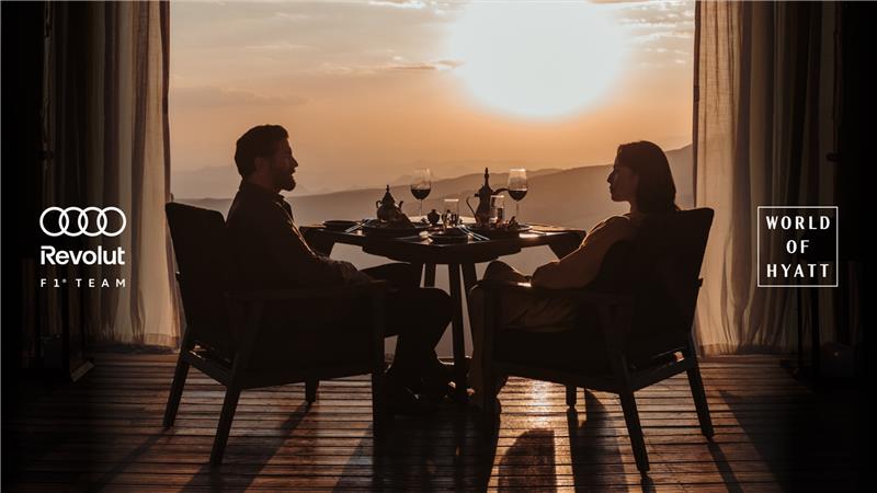 World of Hyatt Partners with Audi Revolut F1 Team for Luxury Experiences
