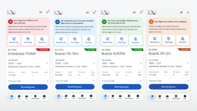 American Airlines Rolls Out New App Updates to Help Customers Manage Disruptions