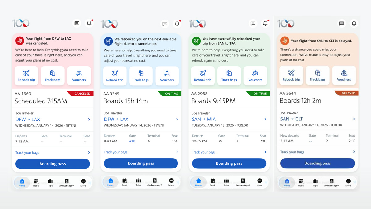American Airlines Rolls Out New App Updates to Help Customers Manage Disruptions