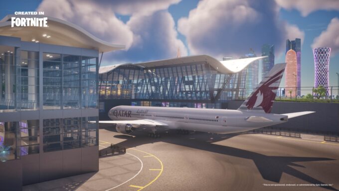 Qatar Airways Launches QVerse Island in Fortnite