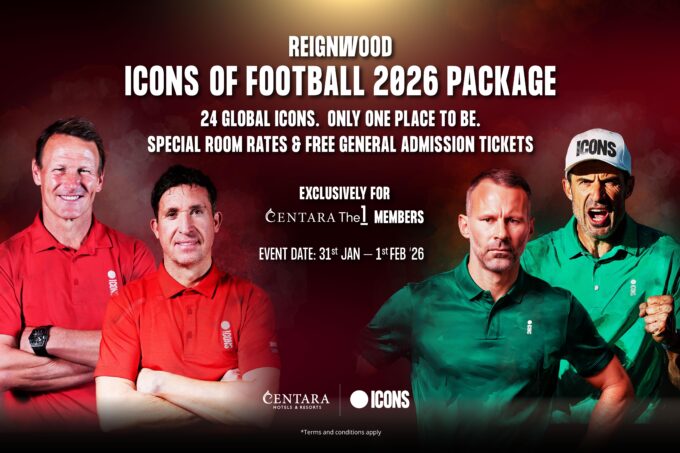 Centara Launches Icons of Football Stay Experience