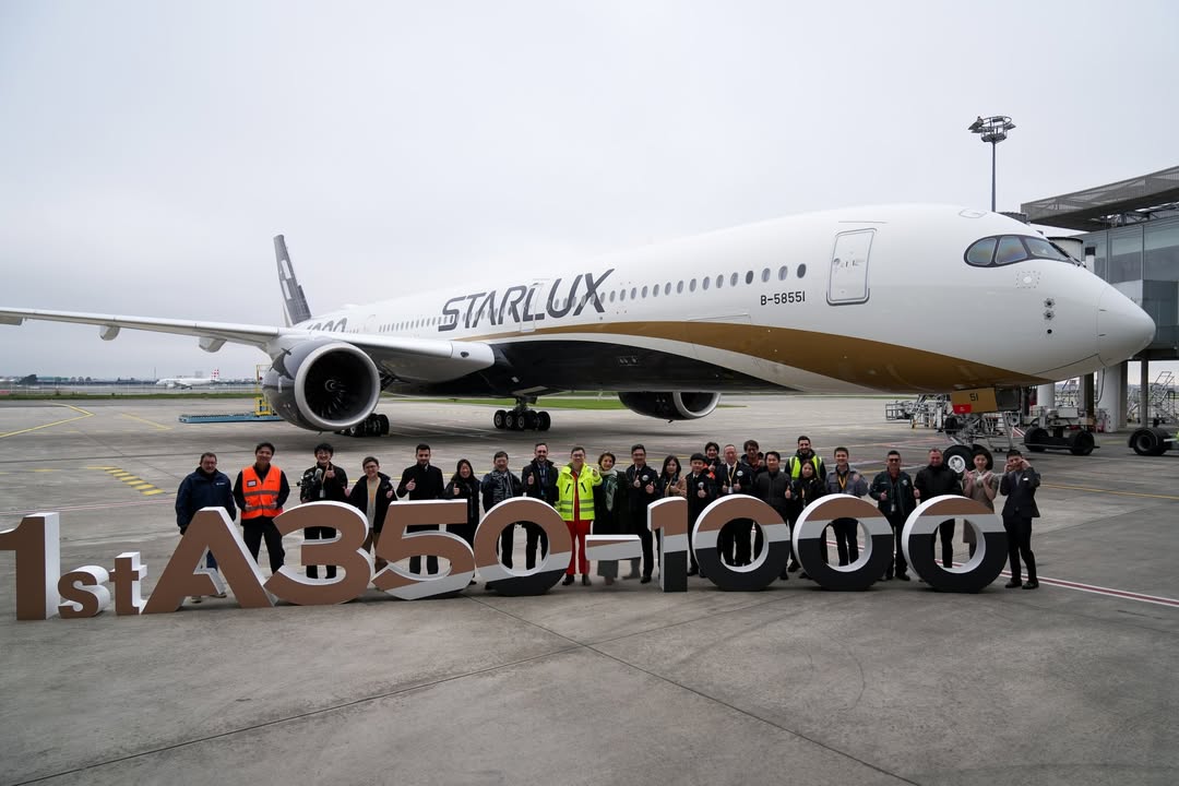 Starlux Airlines Takes Delivery of First A350-1000 - Safari India