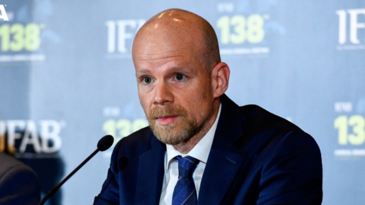 FIFA Secretary General Mattias Grafström