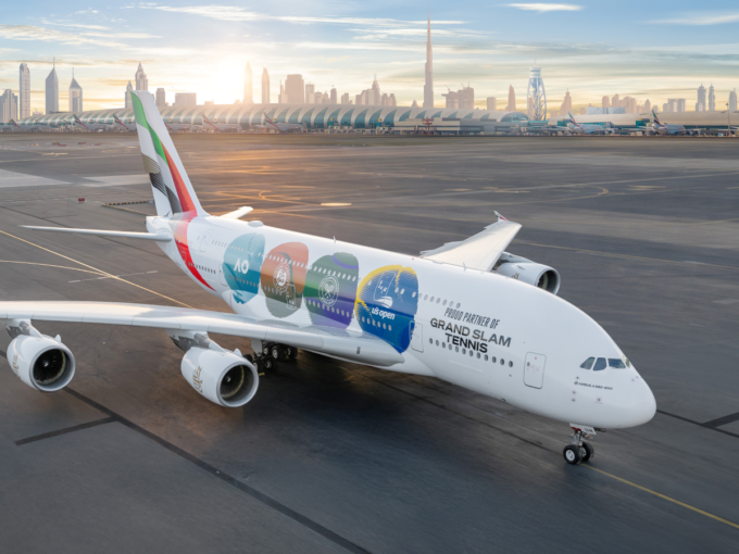 Emirates Launches Grand Slam Livery