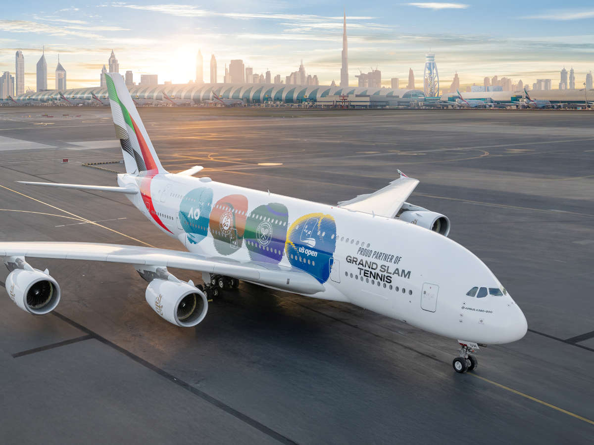 Emirates Launches Grand Slam Livery