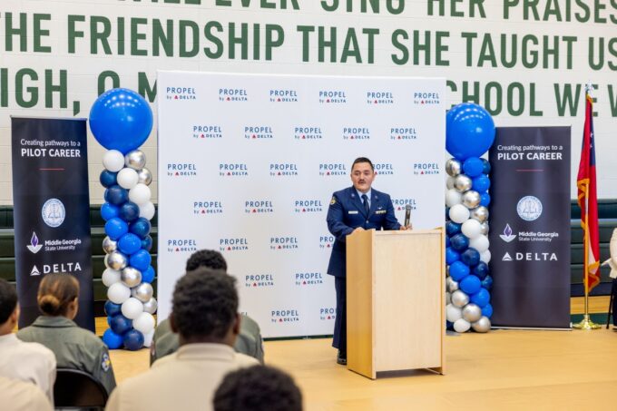 Clayton County Students Join Delta Propel Dual Enrollment Aviation Program