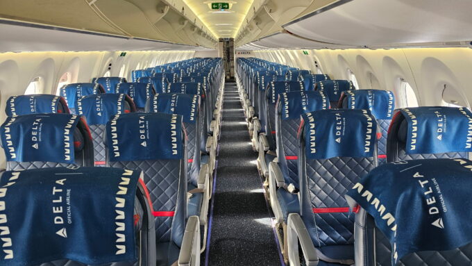 Delta Celebrates Seahawks Fans at SEA Gate Send-Off