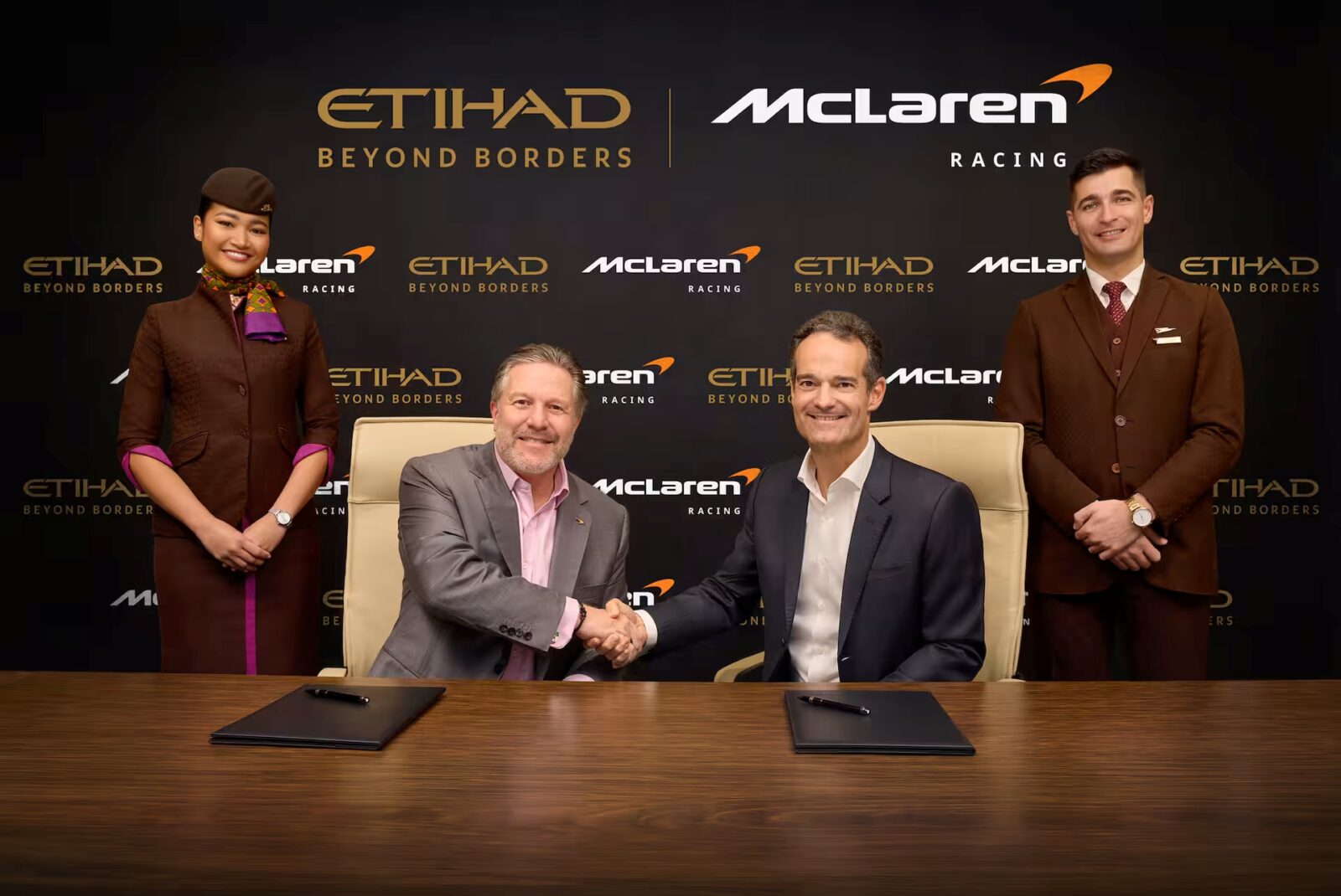 McLaren Racing Names Etihad Airways as Official Partner