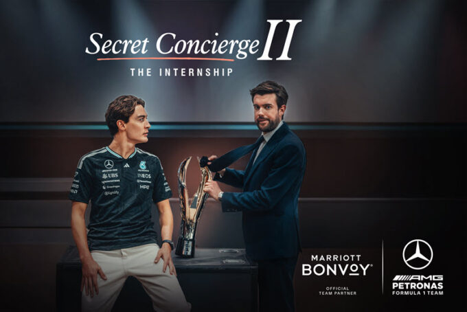 Marriott Bonvoy Launches ‘Secret Concierge II’ with Mercedes-AMG PETRONAS F1 Team